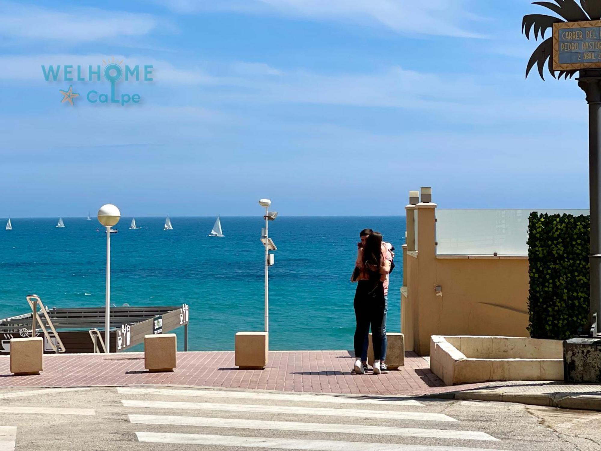 Calalga Сasa Frente A La Playa Con Piscina Privada Villa Calpe Ngoại thất bức ảnh