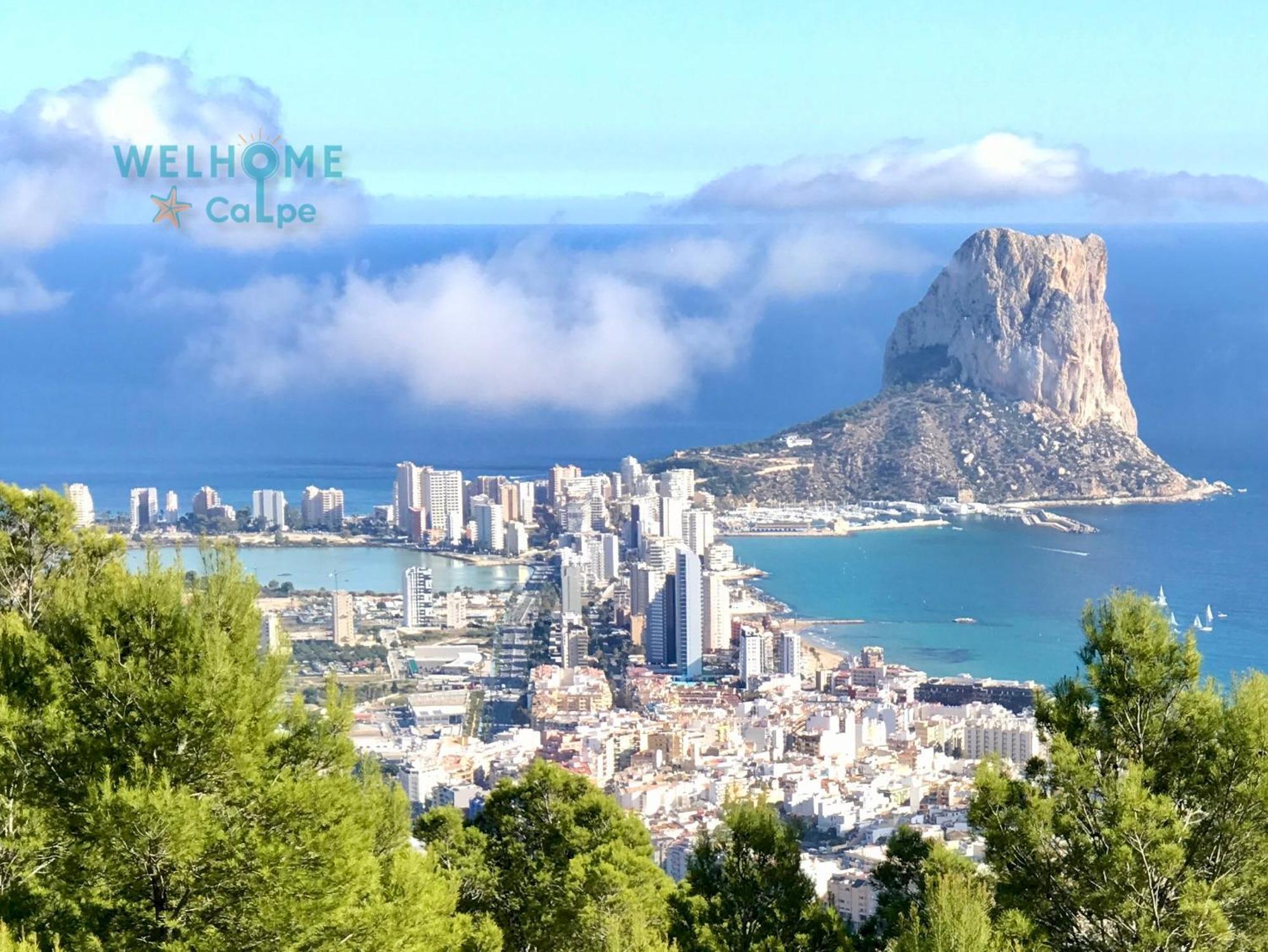 Calalga Сasa Frente A La Playa Con Piscina Privada Villa Calpe Ngoại thất bức ảnh