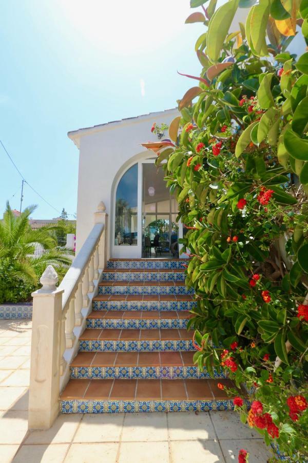 Calalga Сasa Frente A La Playa Con Piscina Privada Villa Calpe Ngoại thất bức ảnh