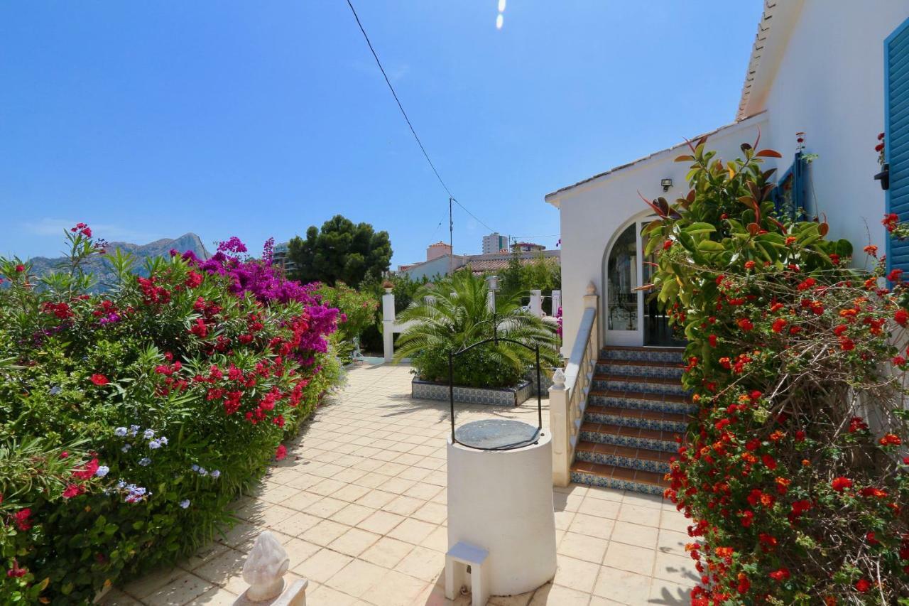 Calalga Сasa Frente A La Playa Con Piscina Privada Villa Calpe Ngoại thất bức ảnh